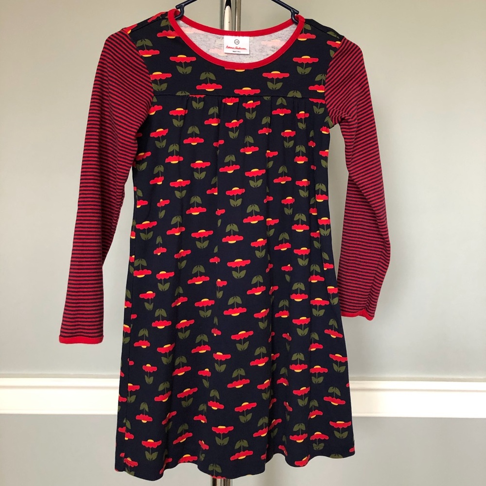 Long sleeved jersey dress- new- Hanna Andersson